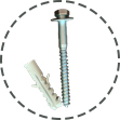 parafusos para fixação